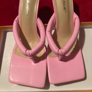 Public Desire pink heels